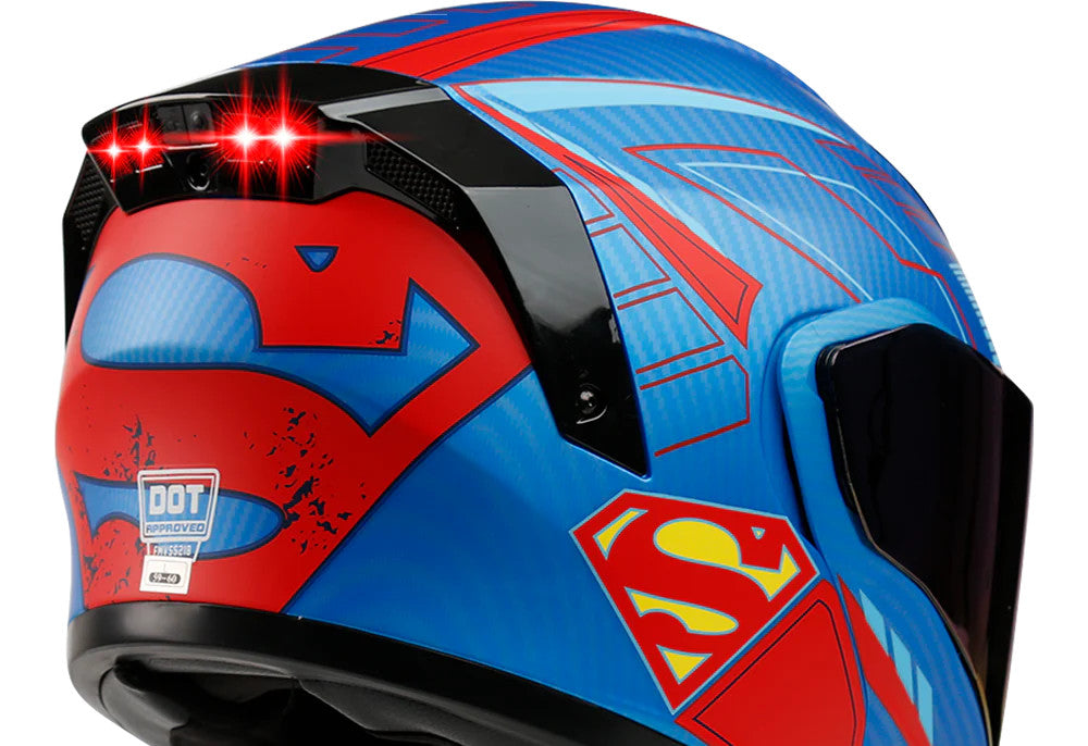 Instrucciones para luz LED cascos Estelar