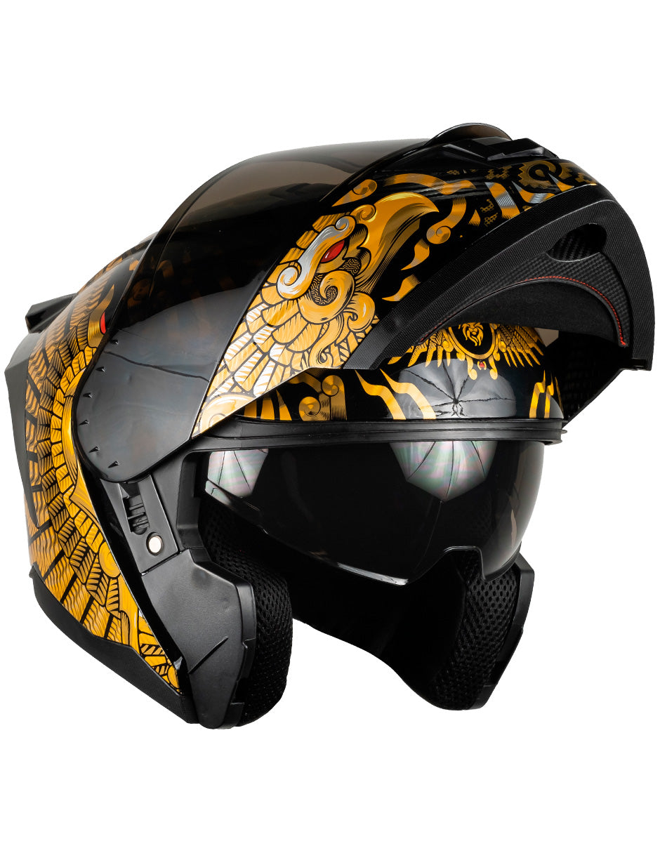 CASCO ZERO KUAUHTLI DORADO