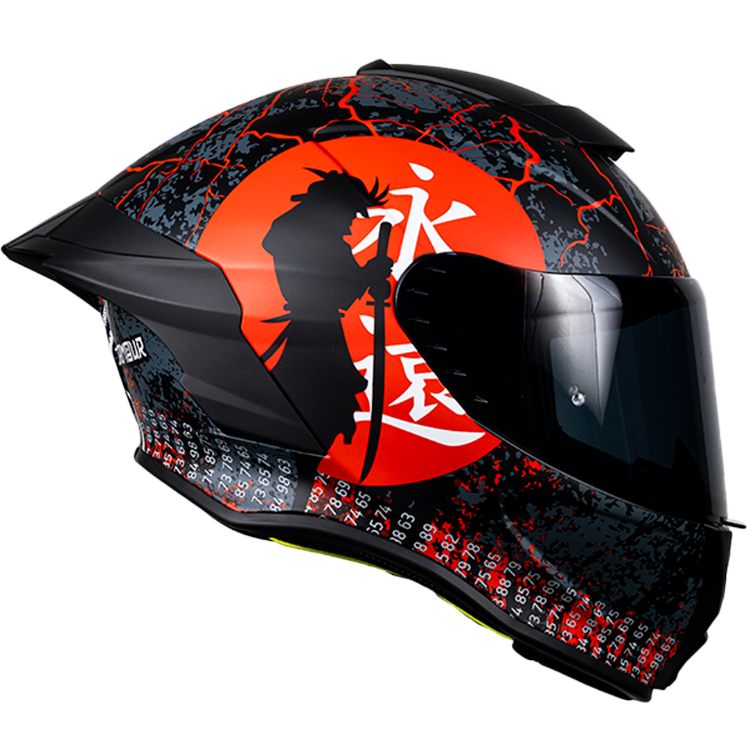 CASCO BUSTER RIDER ARMOUR Cascos KOV + de motociclista