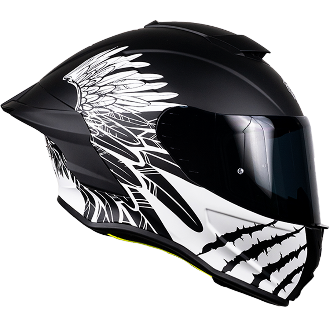 CASCO BUSTER LIBERTY (Fluorescente) Cascos KOV + de motociclista