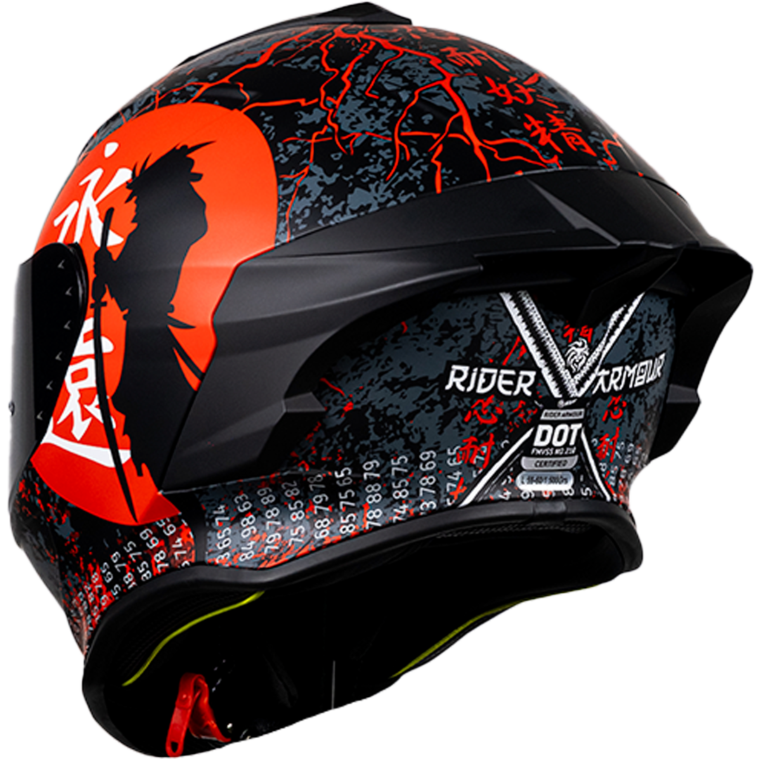 CASCO BUSTER RIDER ARMOUR Cascos KOV + de motociclista
