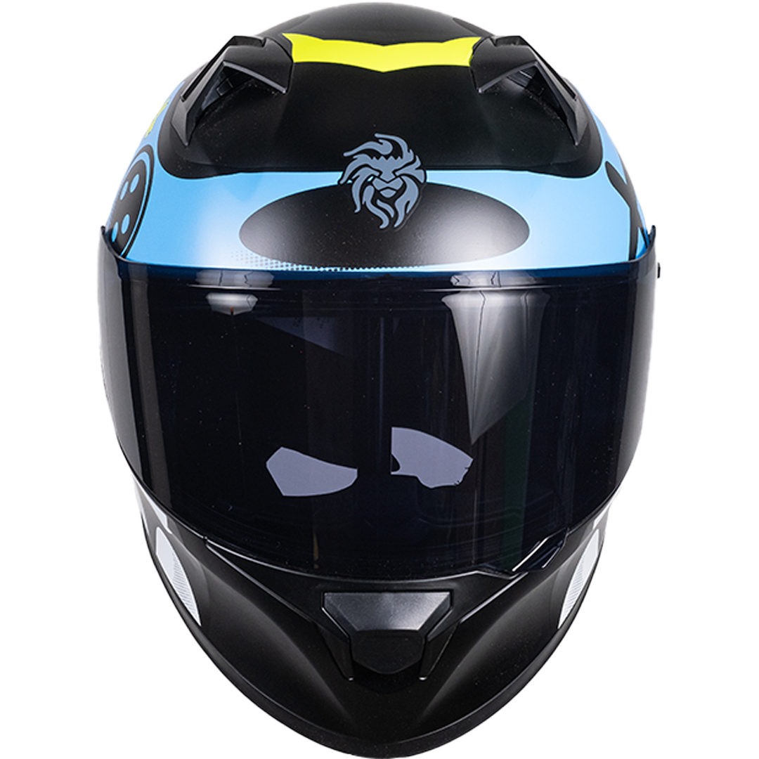 CASCO PIXEL CRAZY AZUL Cascos KOV + de motociclista