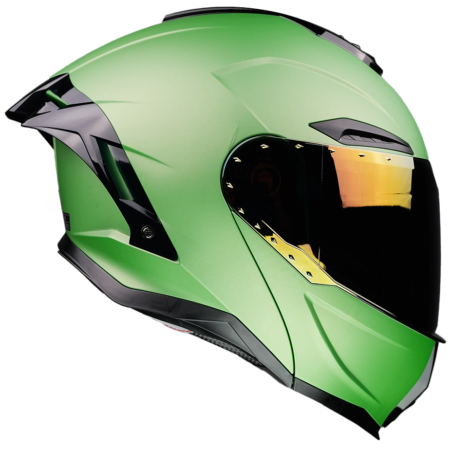 CASCO APOLO VERDE Cascos KOV + de motociclista