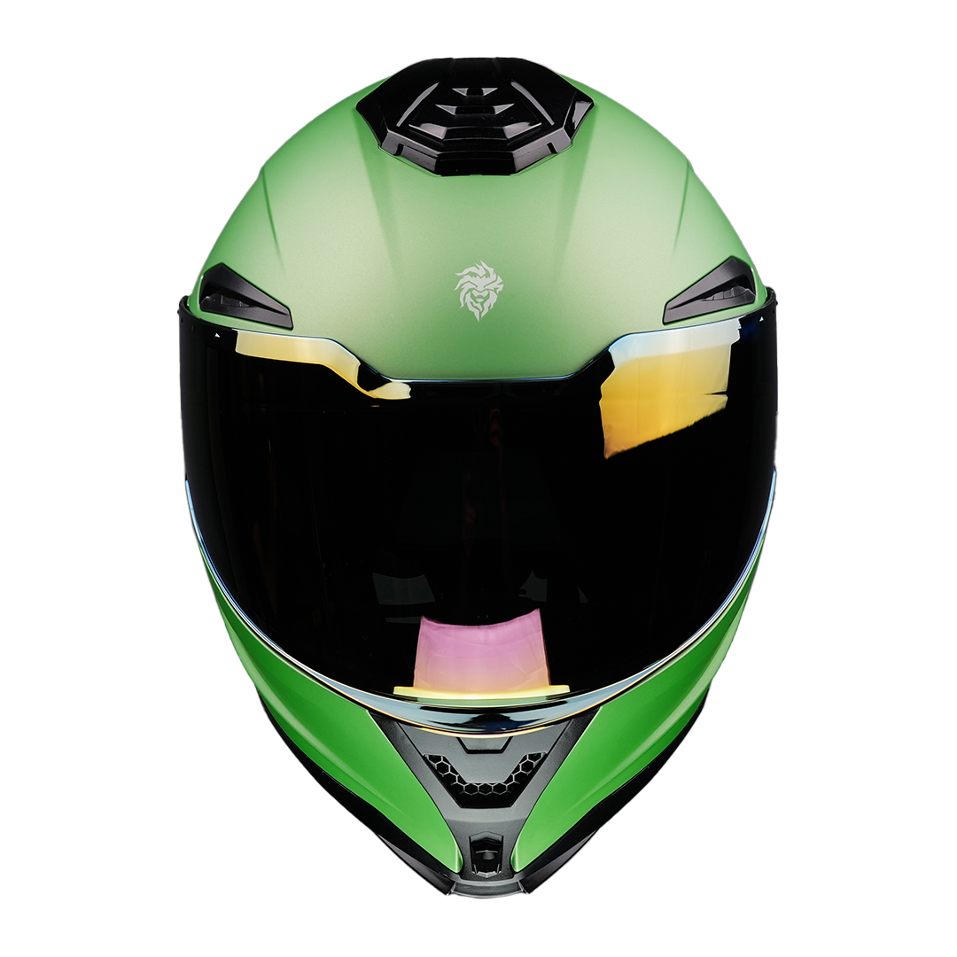 CASCO APOLO VERDE Cascos KOV + de motociclista