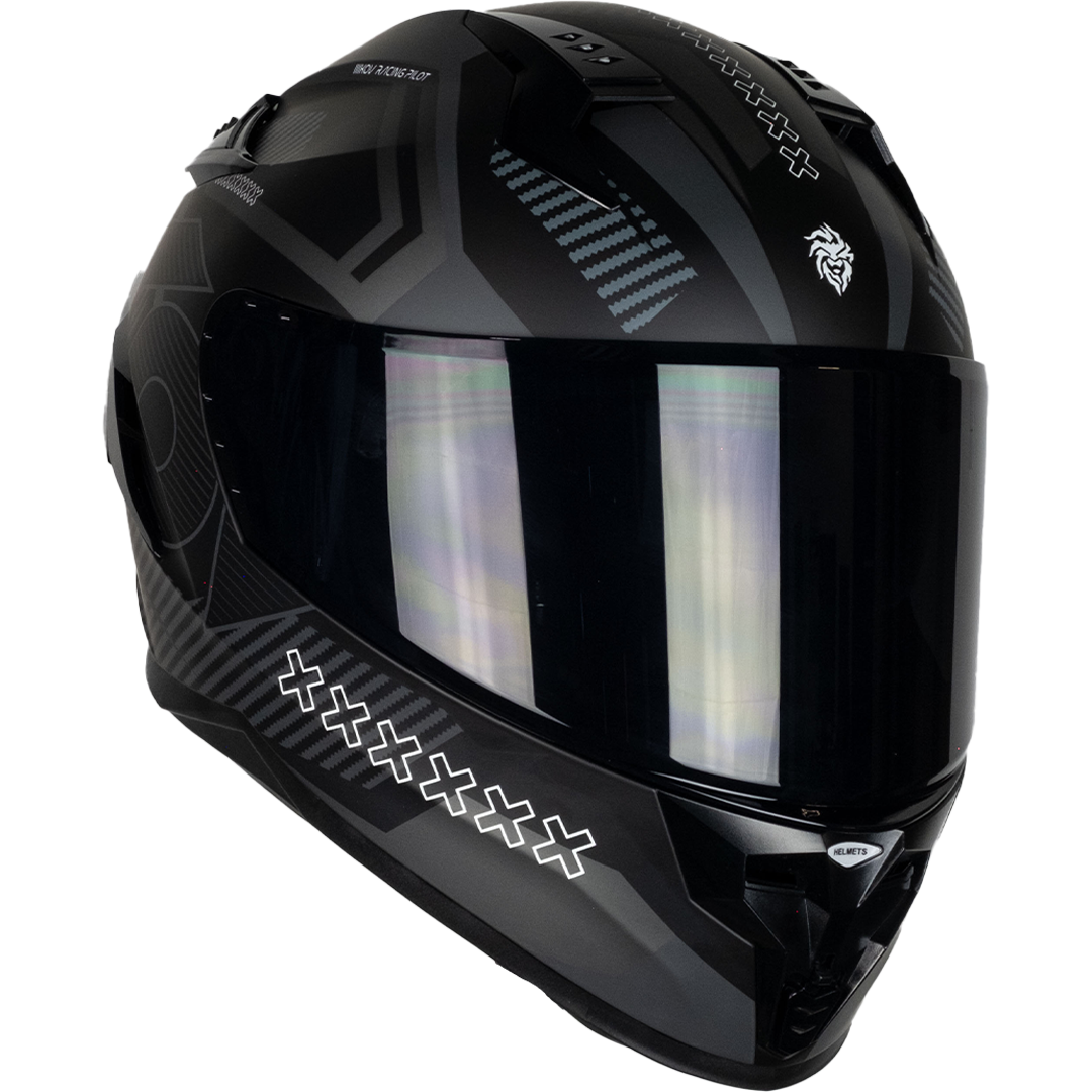 CASCO ARES KNOX NEGRO Cascos KOV + de motociclista