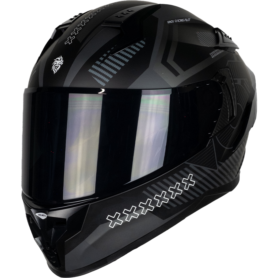 CASCO ARES KNOX NEGRO Cascos KOV + de motociclista