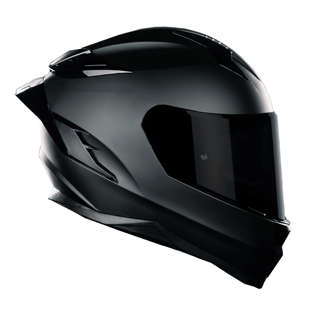 CASCO ARES NEGRO MATE Cascos KOV + de motociclista
