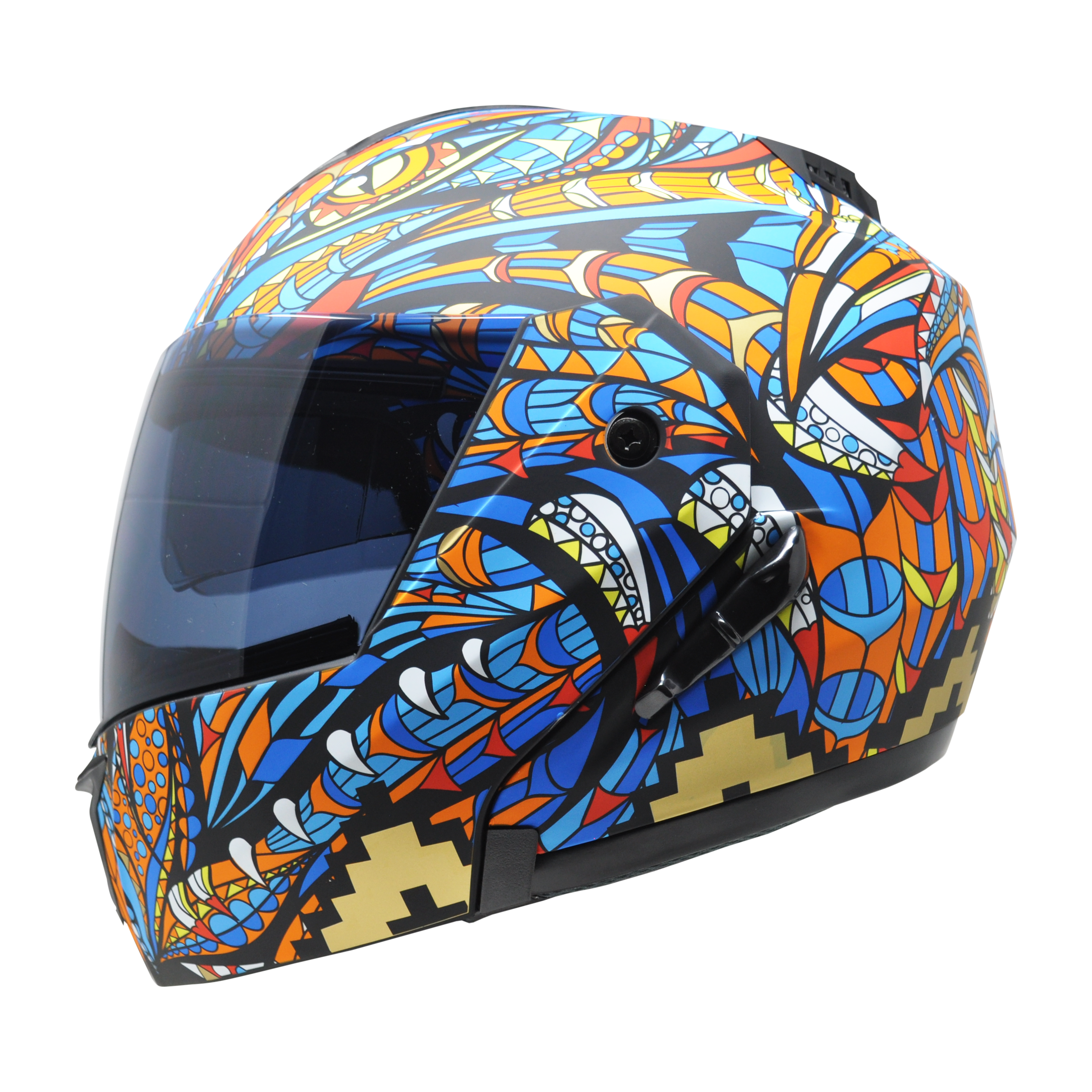 CASCO STEALTH ALEBRIJE AZUL Cascos KOV + de motociclista