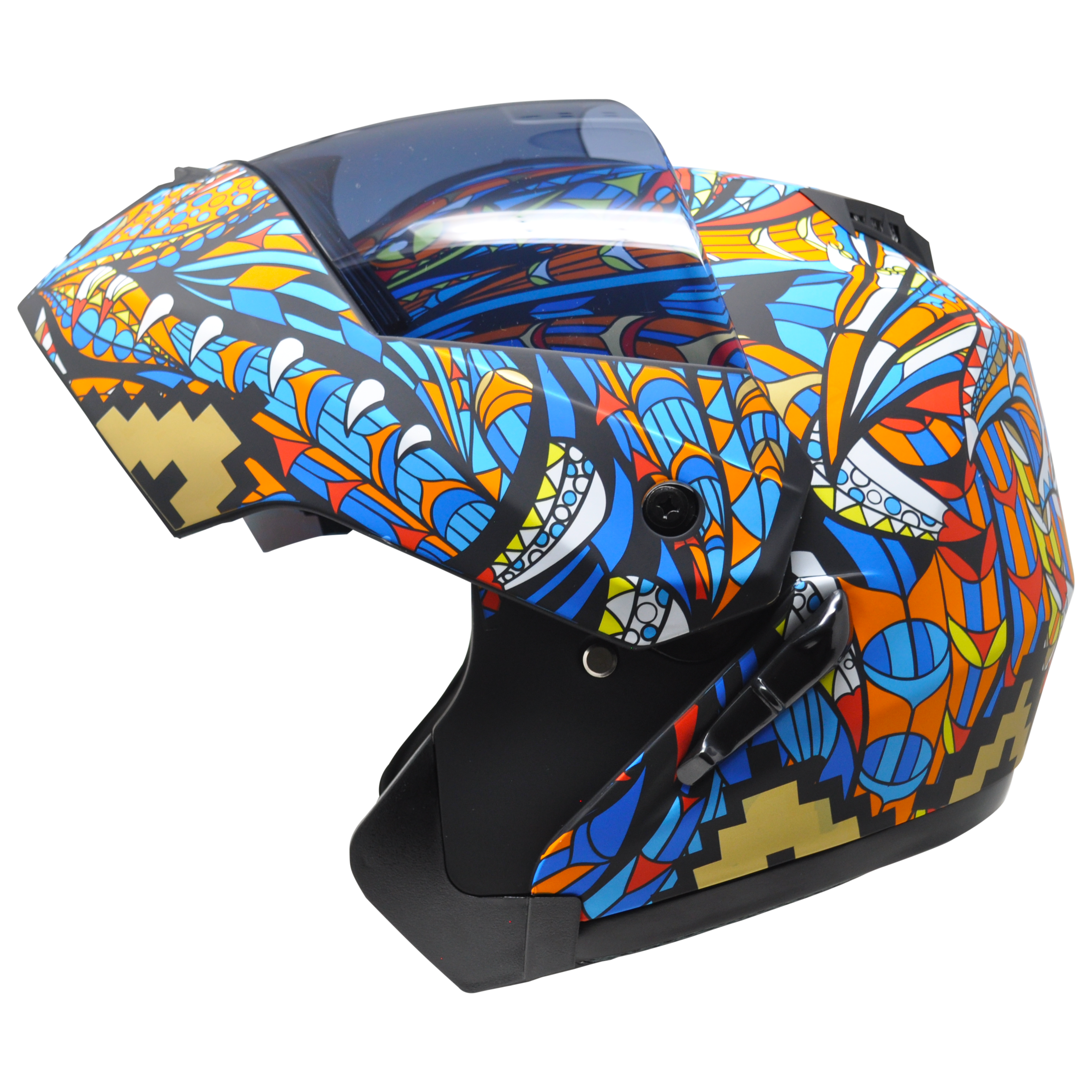 CASCO STEALTH ALEBRIJE AZUL Cascos KOV + de motociclista