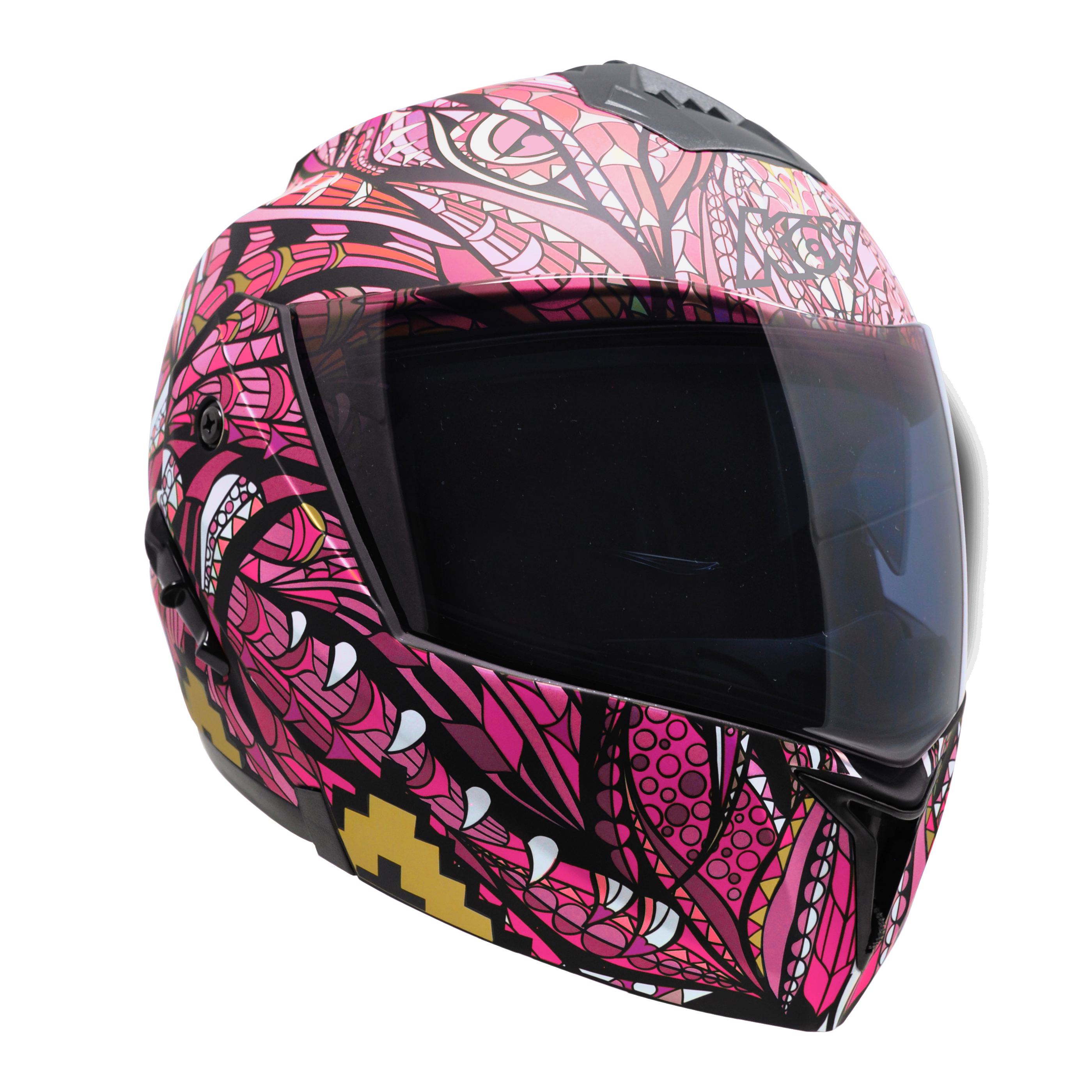 CASCO STEALTH ALEBRIJE ROSA Cascos KOV + de motociclista
