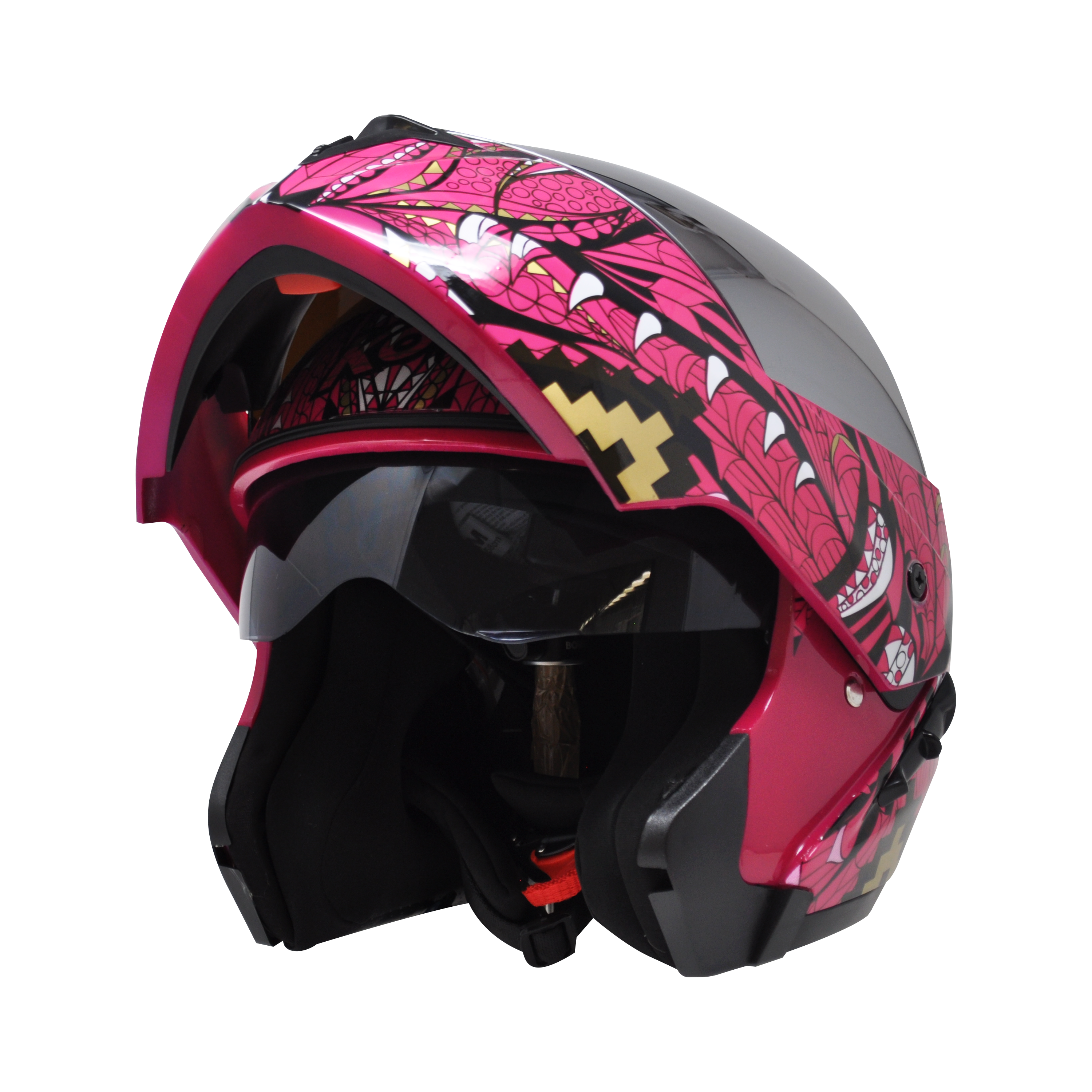 CASCO STEALTH ALEBRIJE ROSA Cascos KOV + de motociclista