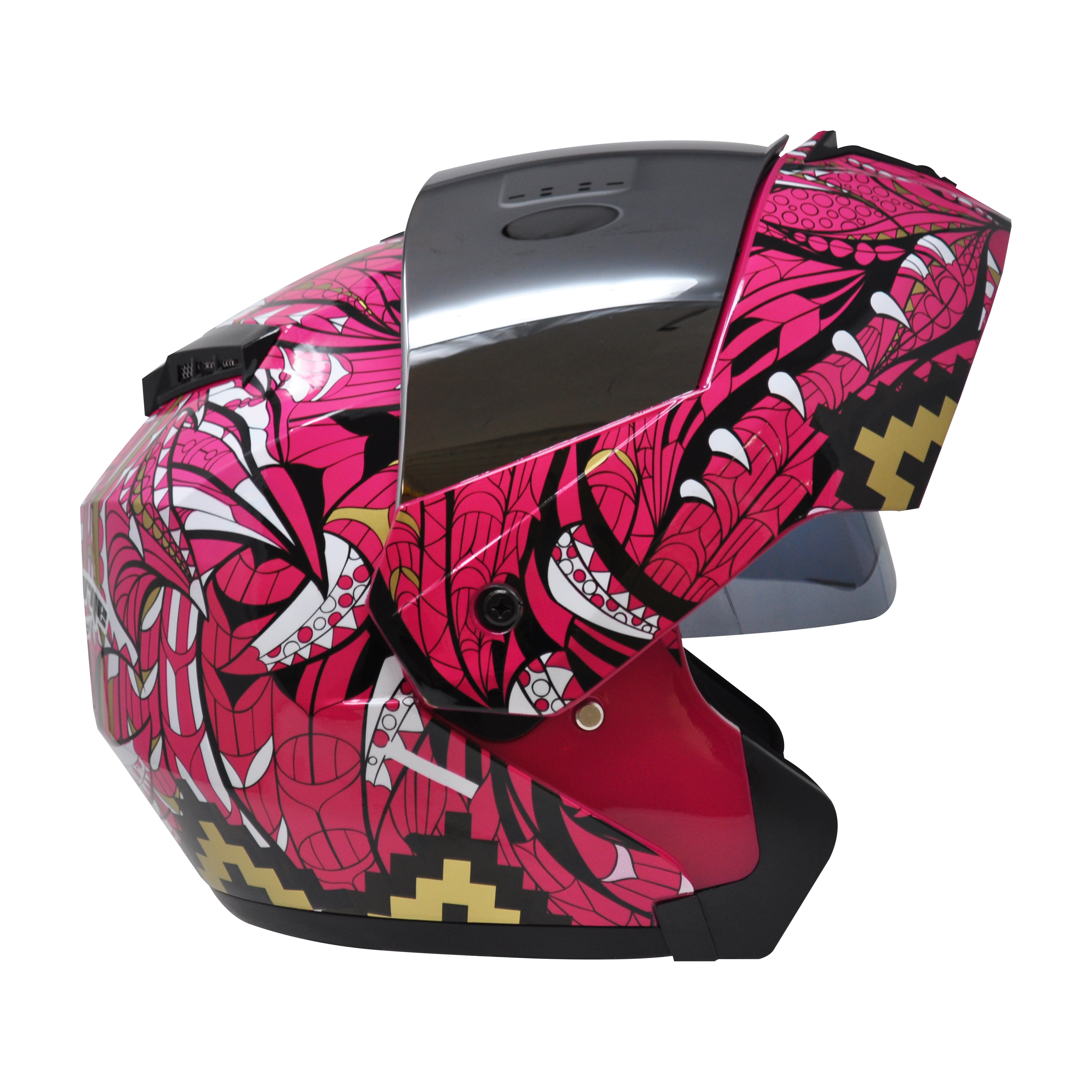 CASCO STEALTH ALEBRIJE ROSA Cascos KOV + de motociclista