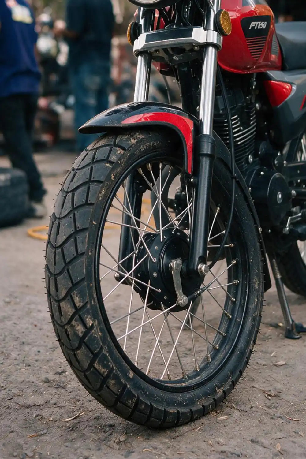ALPHA 3.00-17 TT Llanta de moto Kov Tires + de motociclista