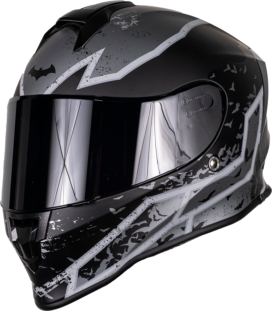 CASCO KROON DC BATMAN GRIS Cascos KOV + de motociclista