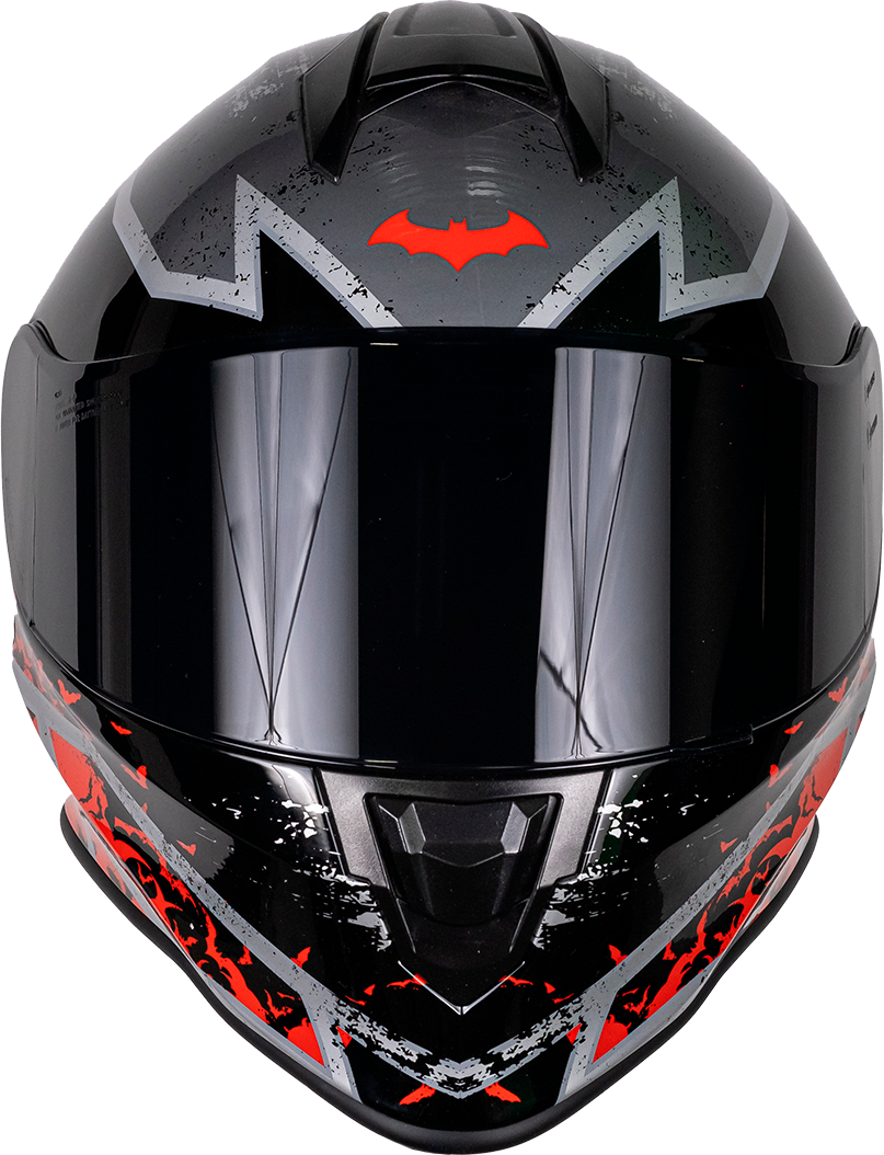 CASCO KROON DC BATMAN ROJO CON ECE 22.05 Cascos KOV + de motociclista