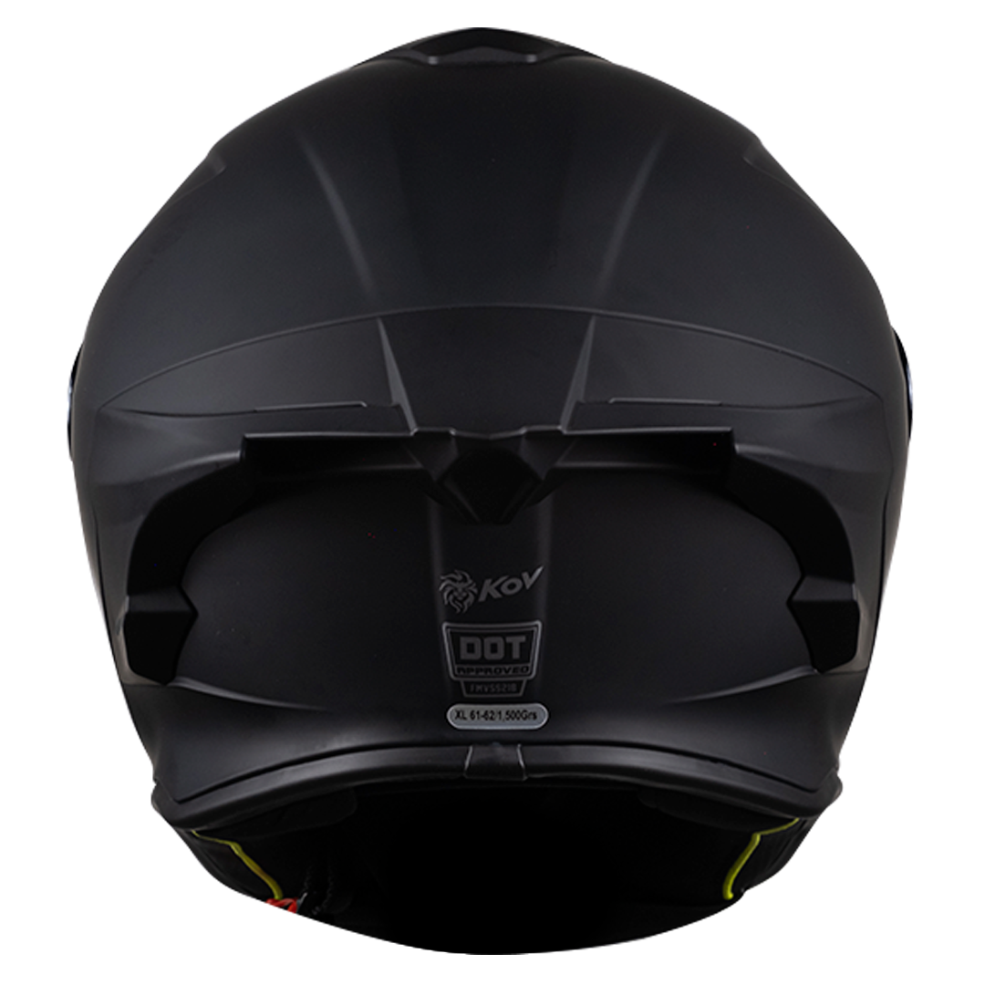 CASCO BUSTER NEGRO Cascos KOV + de motociclista
