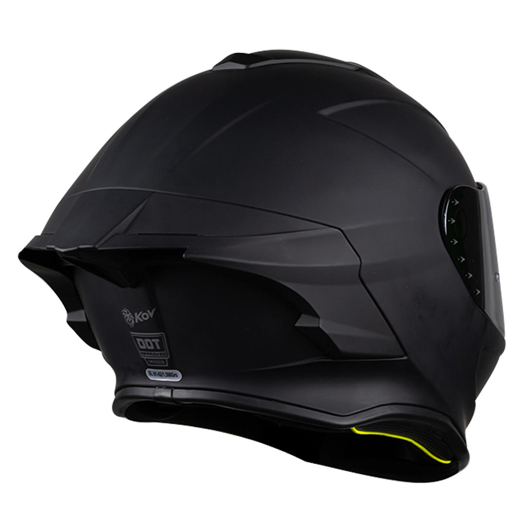CASCO BUSTER NEGRO Cascos KOV + de motociclista
