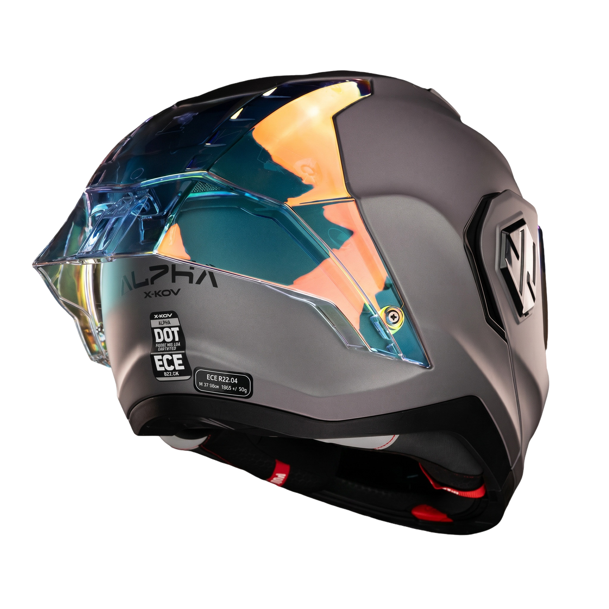 CASCO ALPHA GRIS MATE