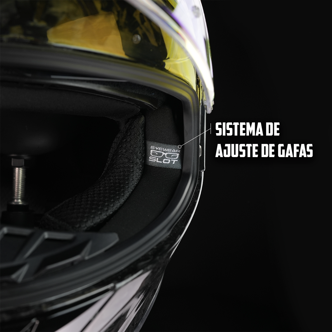 CASCO NEXUS FIBRA DE CARBONO Cascos X-KOV + de motociclista