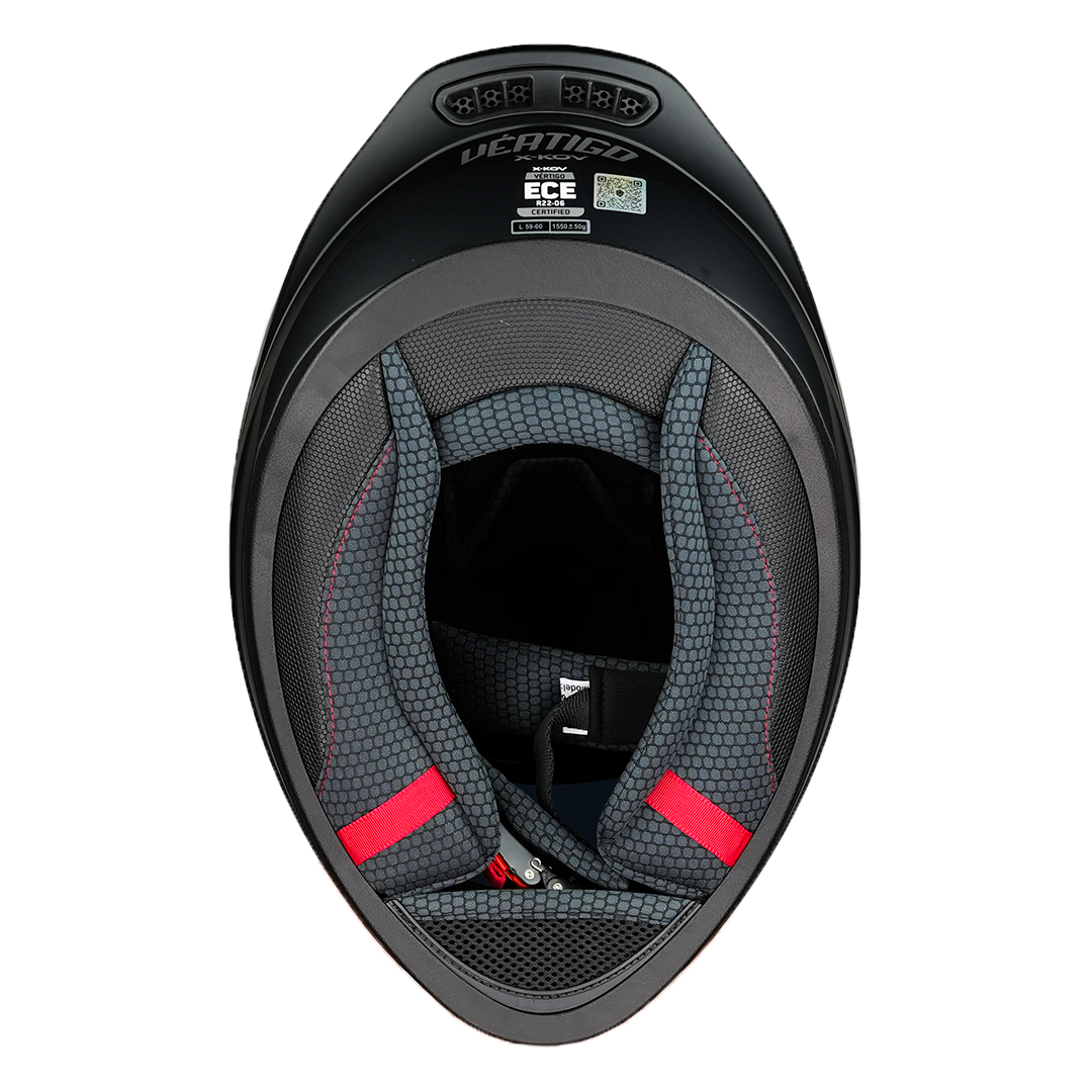 CASCO VERTIGO NEGRO MATE Cascos X-KOV + de motociclista