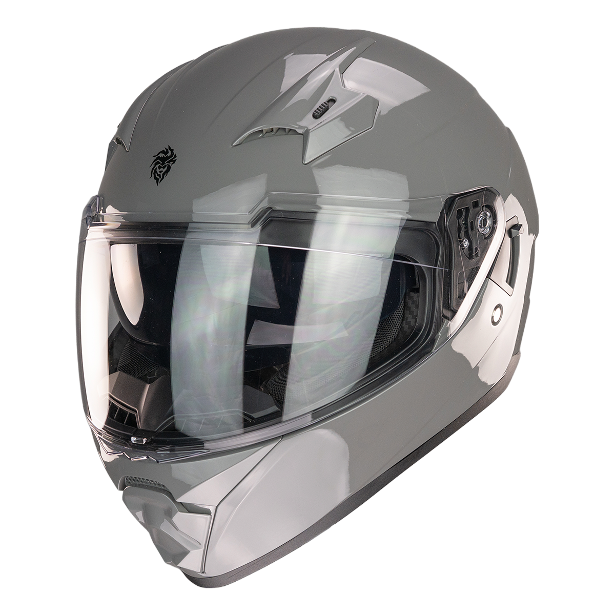 CASCO BETA GRIS BRILLANTE Cascos KOV + de motociclista