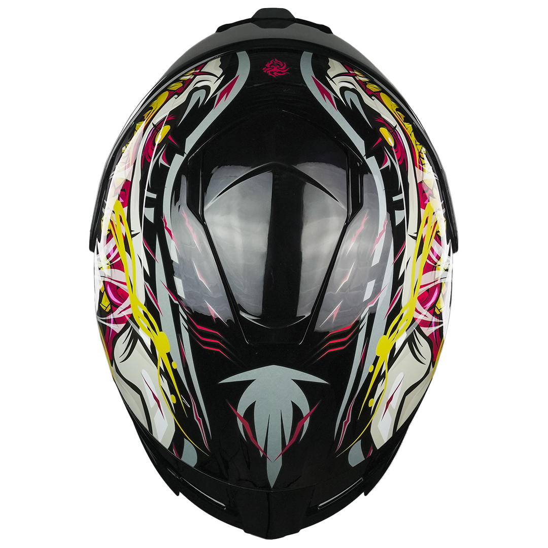 CASCO BUSTER SKUALO NEGRO Cascos KOV + de motociclista