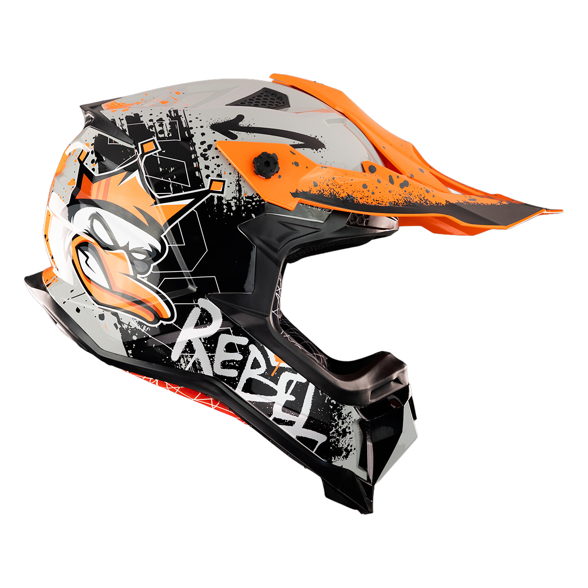 CASCO CROSS TERRA REBEL KOV + de motociclista