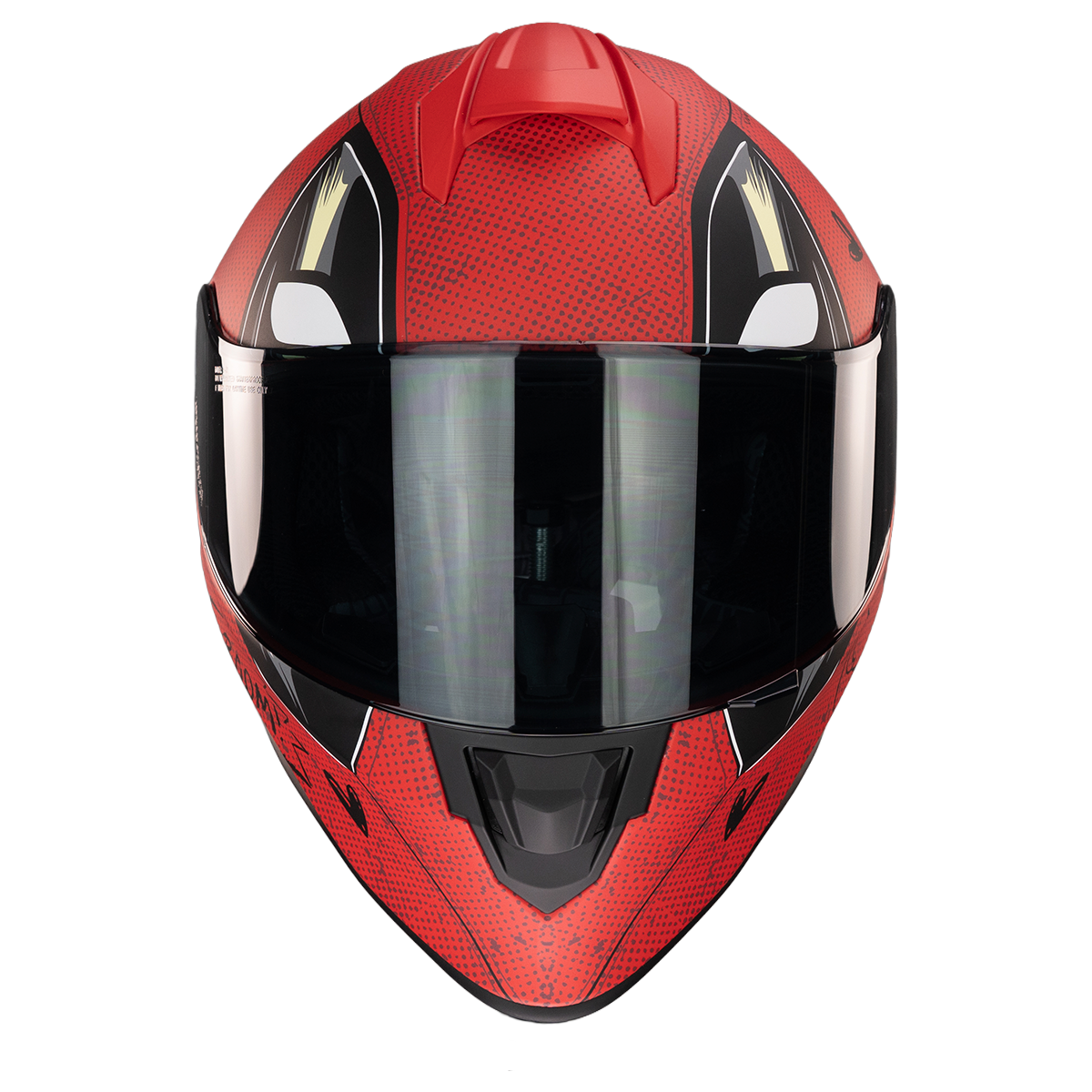 PREVENTA CASCO KROON MARVEL DEADPOOL Cascos KOV + de motociclista