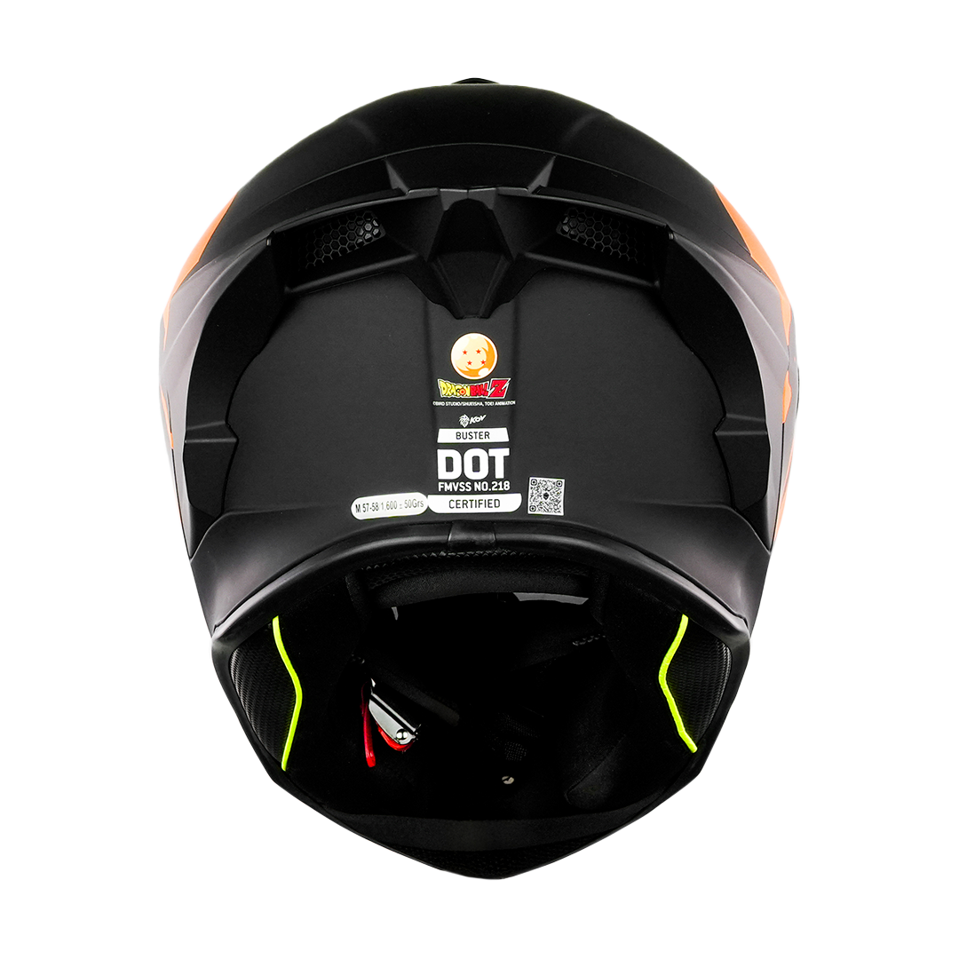 CASCO BUSTER DRAGON BALL Z Cascos KOV + de motociclista
