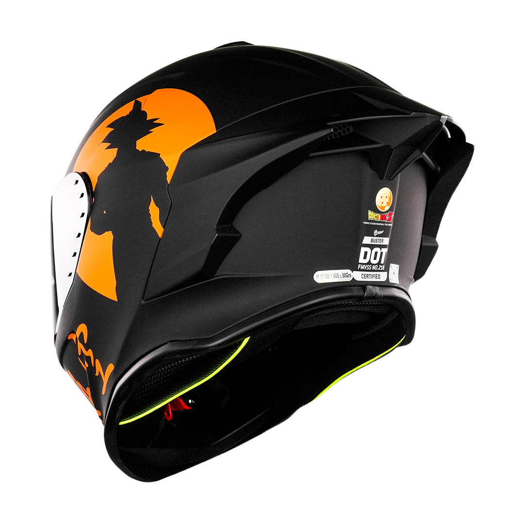 CASCO BUSTER DRAGON BALL Z Cascos KOV + de motociclista