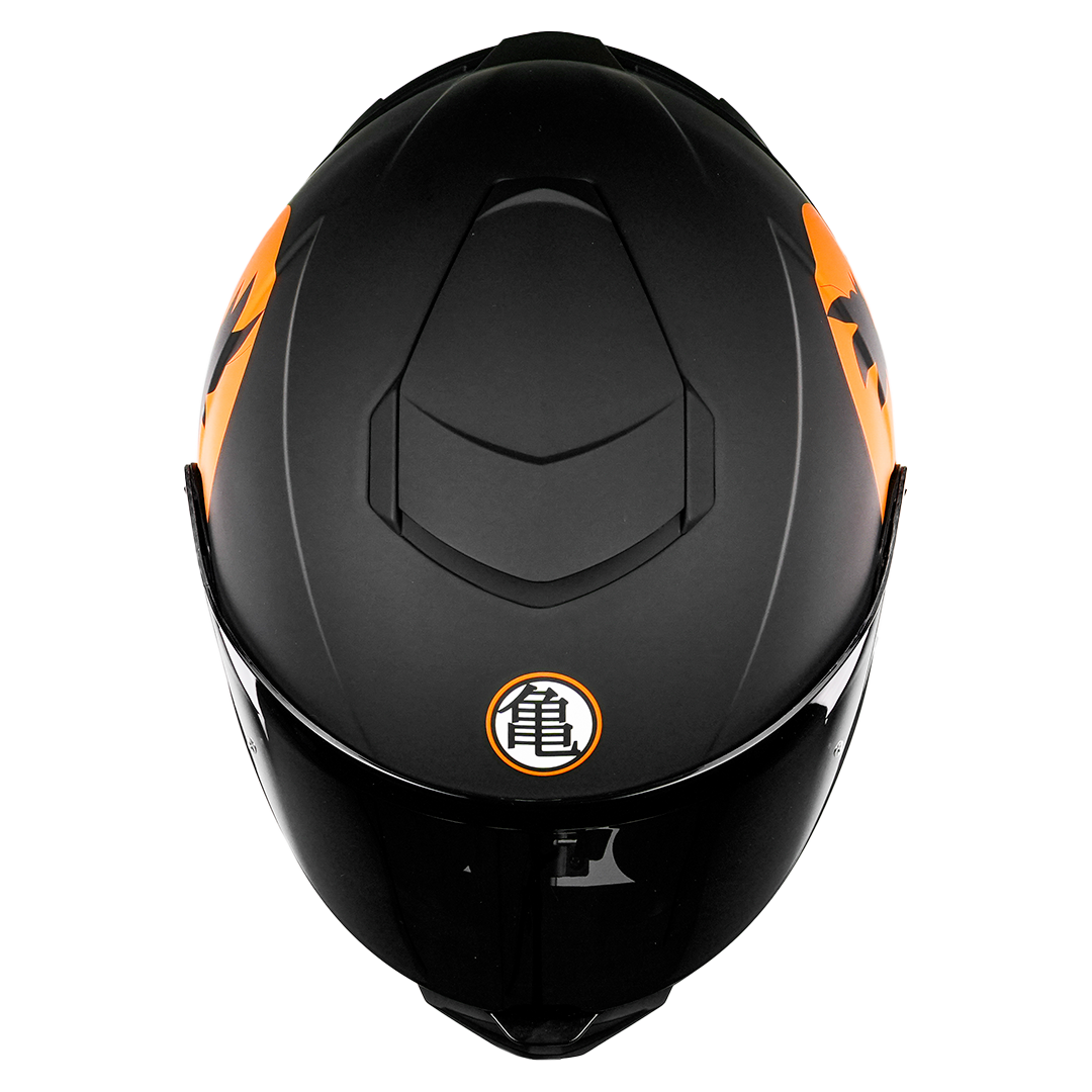 Kit Fusión Saiyajin Cascos KOV + de motociclista