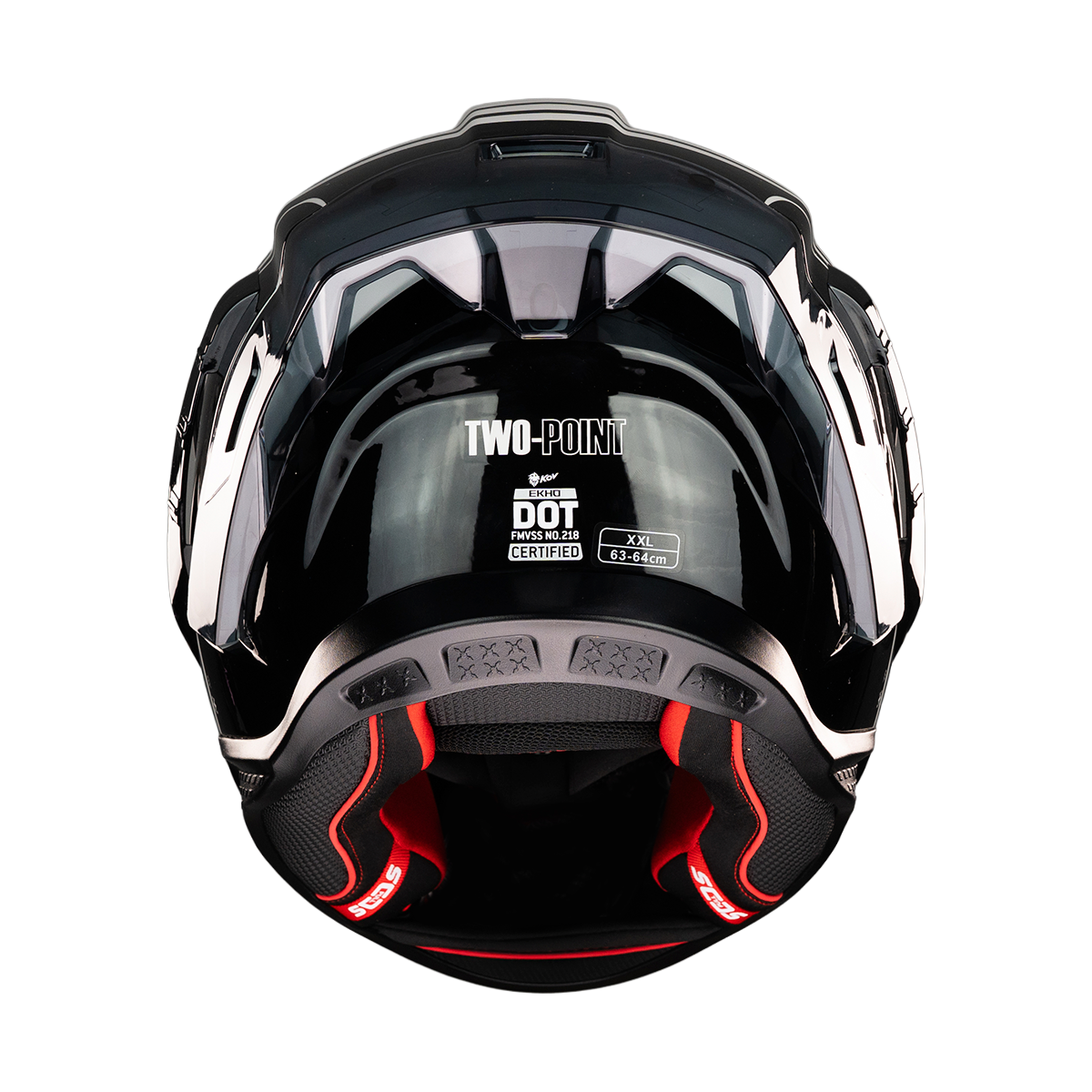CASCO EKHO TWO POINT GRIS Cascos KOV + de motociclista