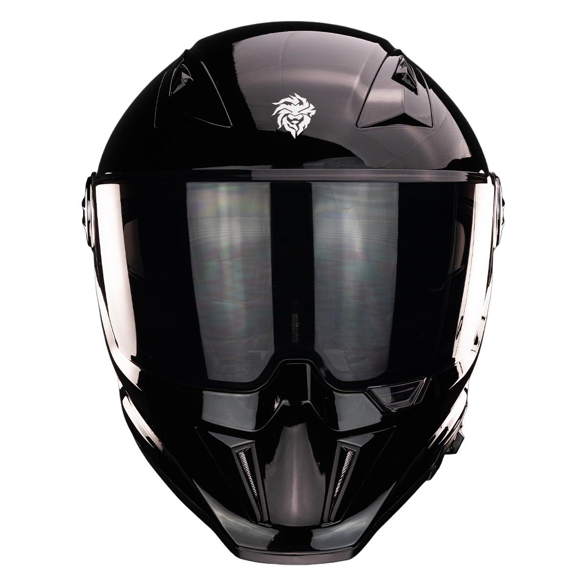 CASCO GAINER NEGRO Cascos KOV + de motociclista