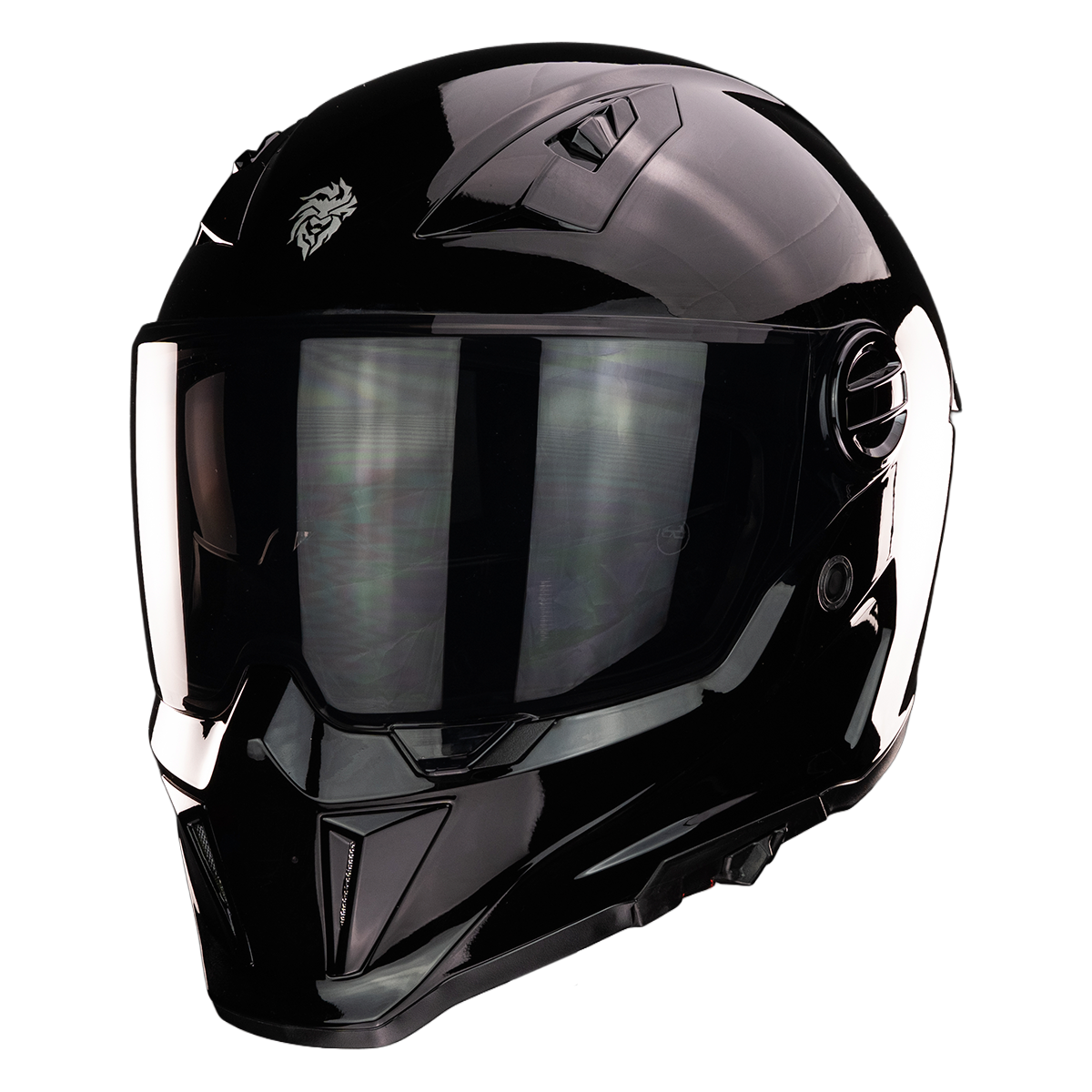 CASCO GAINER NEGRO Cascos KOV + de motociclista