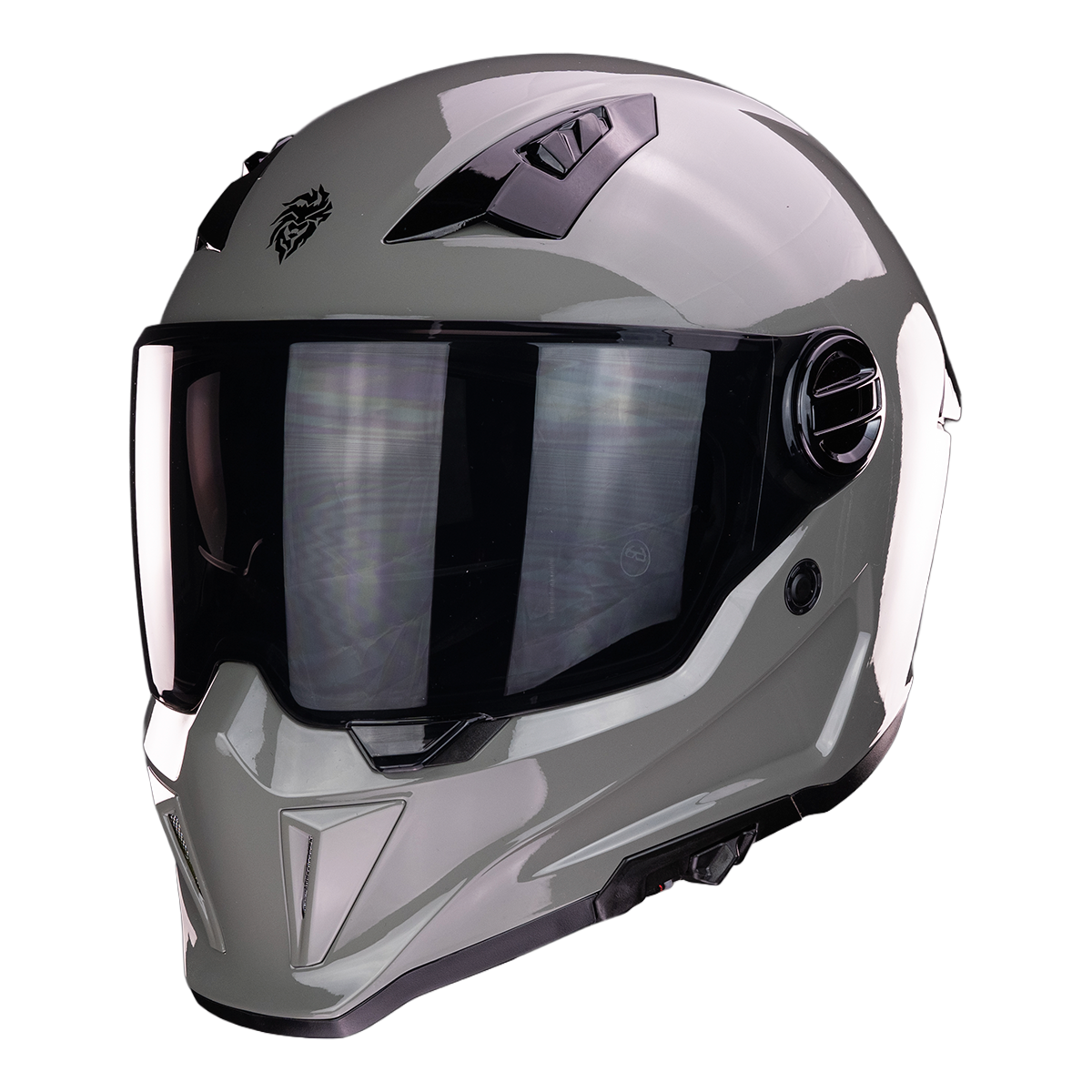 CASCO GAINER GRIS Cascos KOV + de motociclista