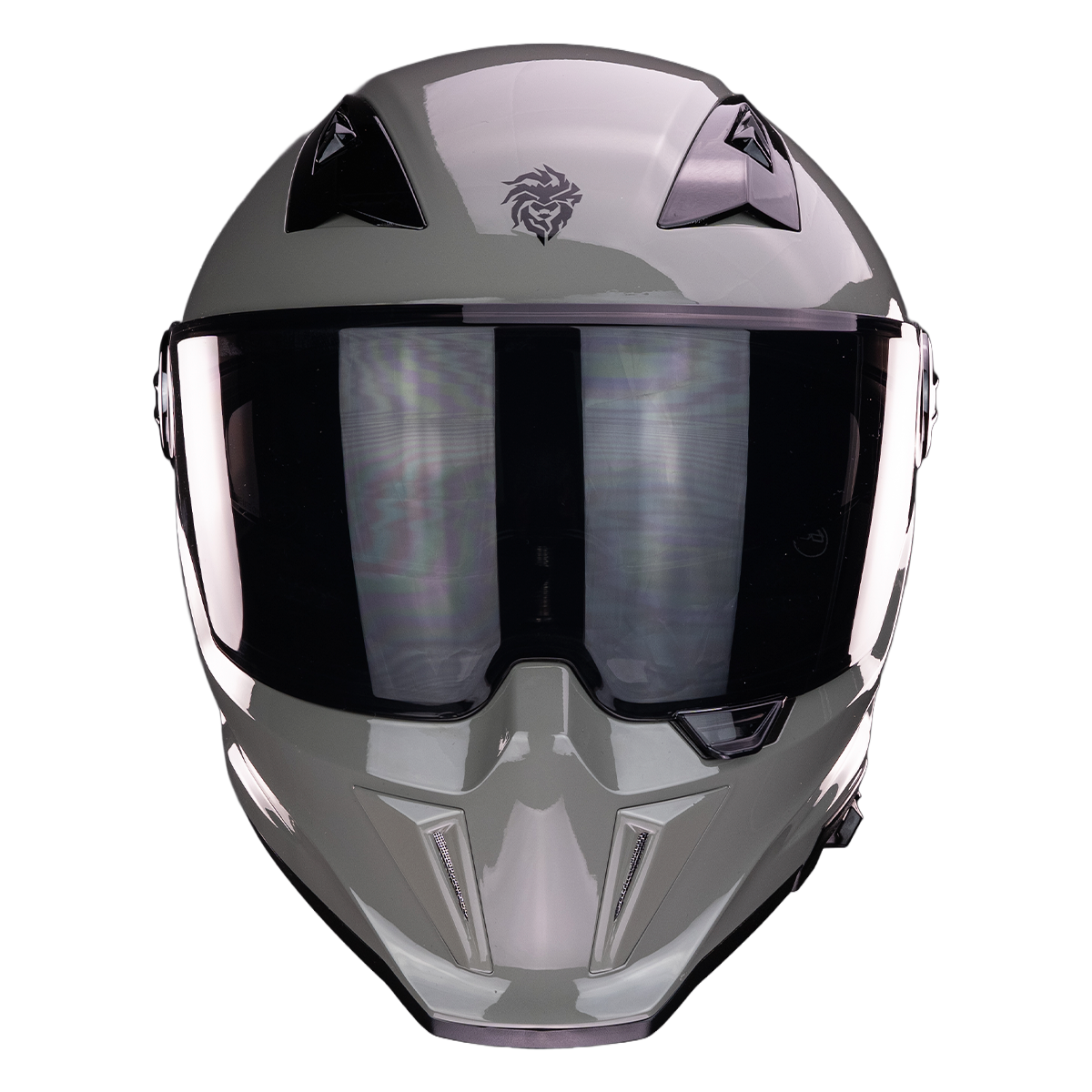 CASCO GAINER GRIS Cascos KOV + de motociclista