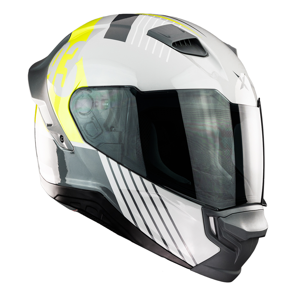 CASCO LOWEN SONICO GRIS NEON