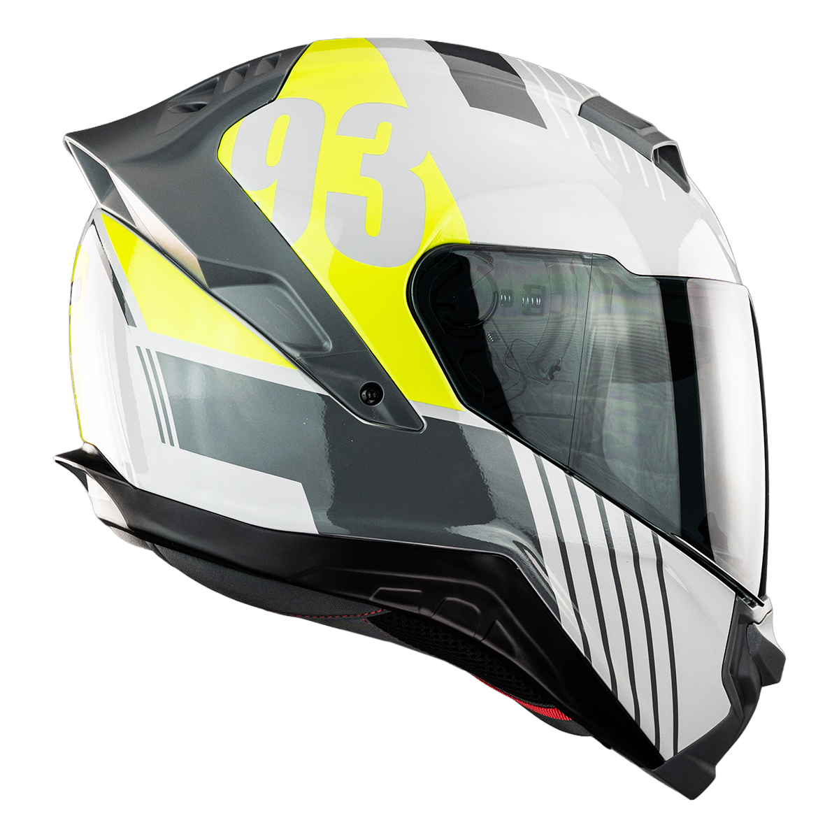 CASCO LOWEN SONICO GRIS NEON