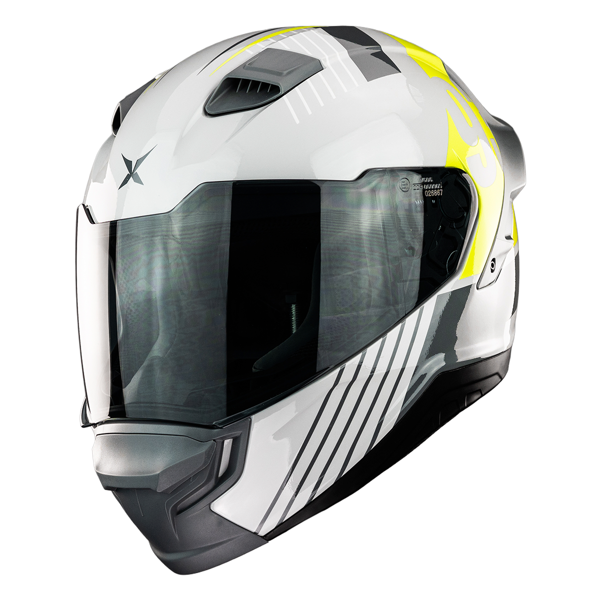 CASCO LOWEN SONICO GRIS NEON Cascos X-KOV + de motociclista
