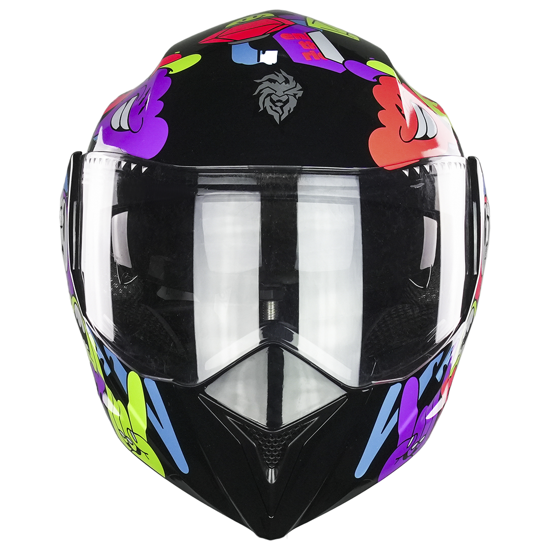 CASCO PARA NIÑO CRAZY RAIN Cascos KOV + de motociclista