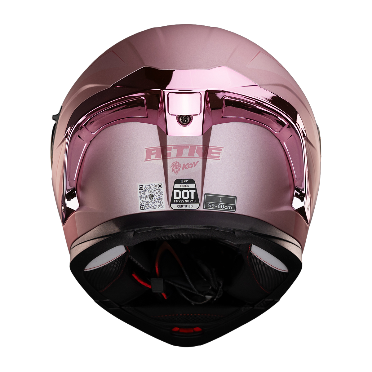 CASCO ORION ACTIVE ROSA GOLD Cascos KOV + de motociclista