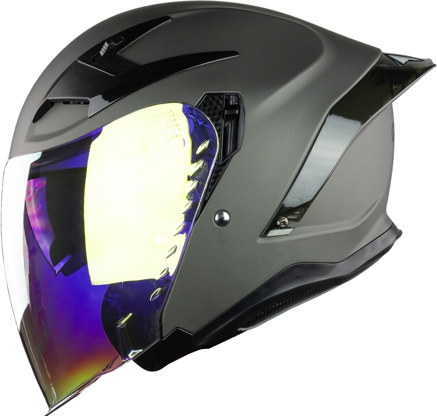 CASCO QUAKE GRIS MATE Cascos X-KOV + de motociclista