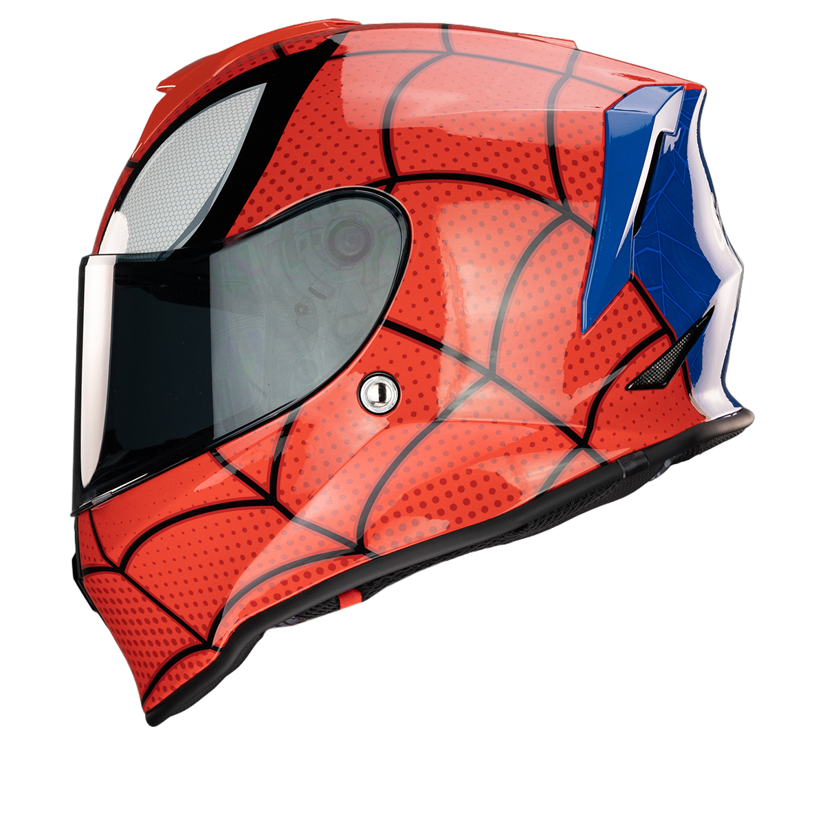 PREVENTA CASCO KROON MARVEL SPIDERMAN Cascos KOV + de motociclista