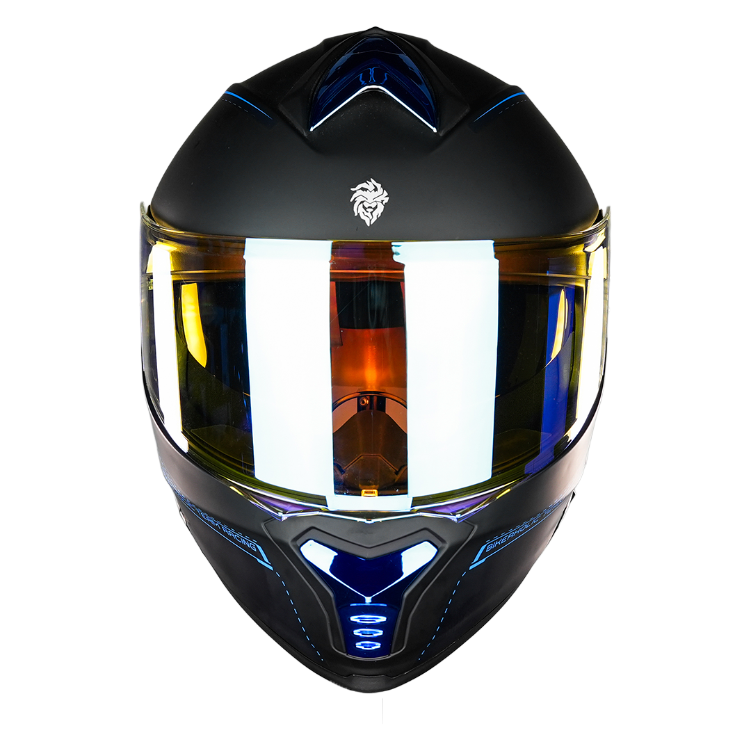 CASCO THUNDER RACING BLUE Cascos KOV + de motociclista