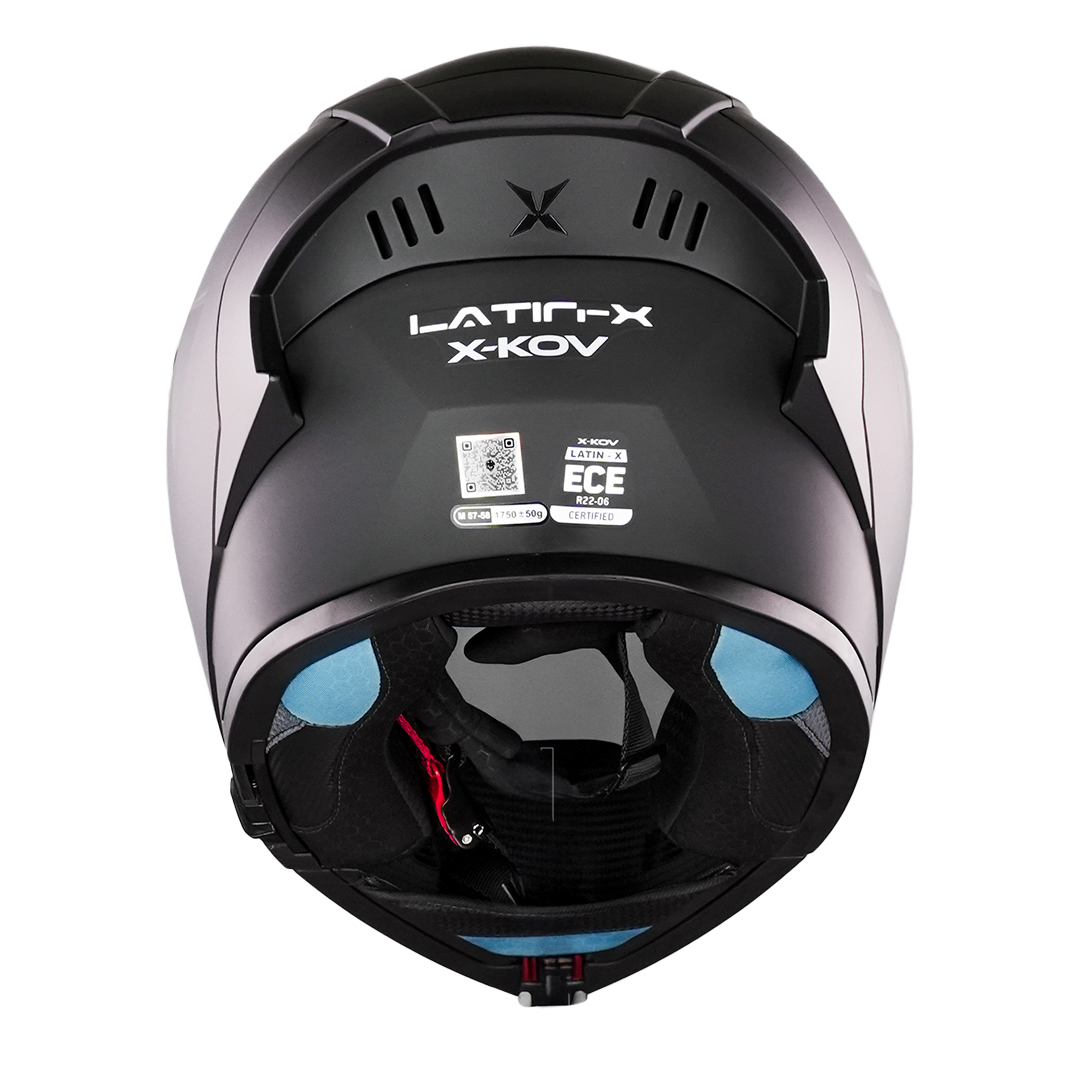CASCO LATIN X NEGRO MATE Cascos X-KOV + de motociclista