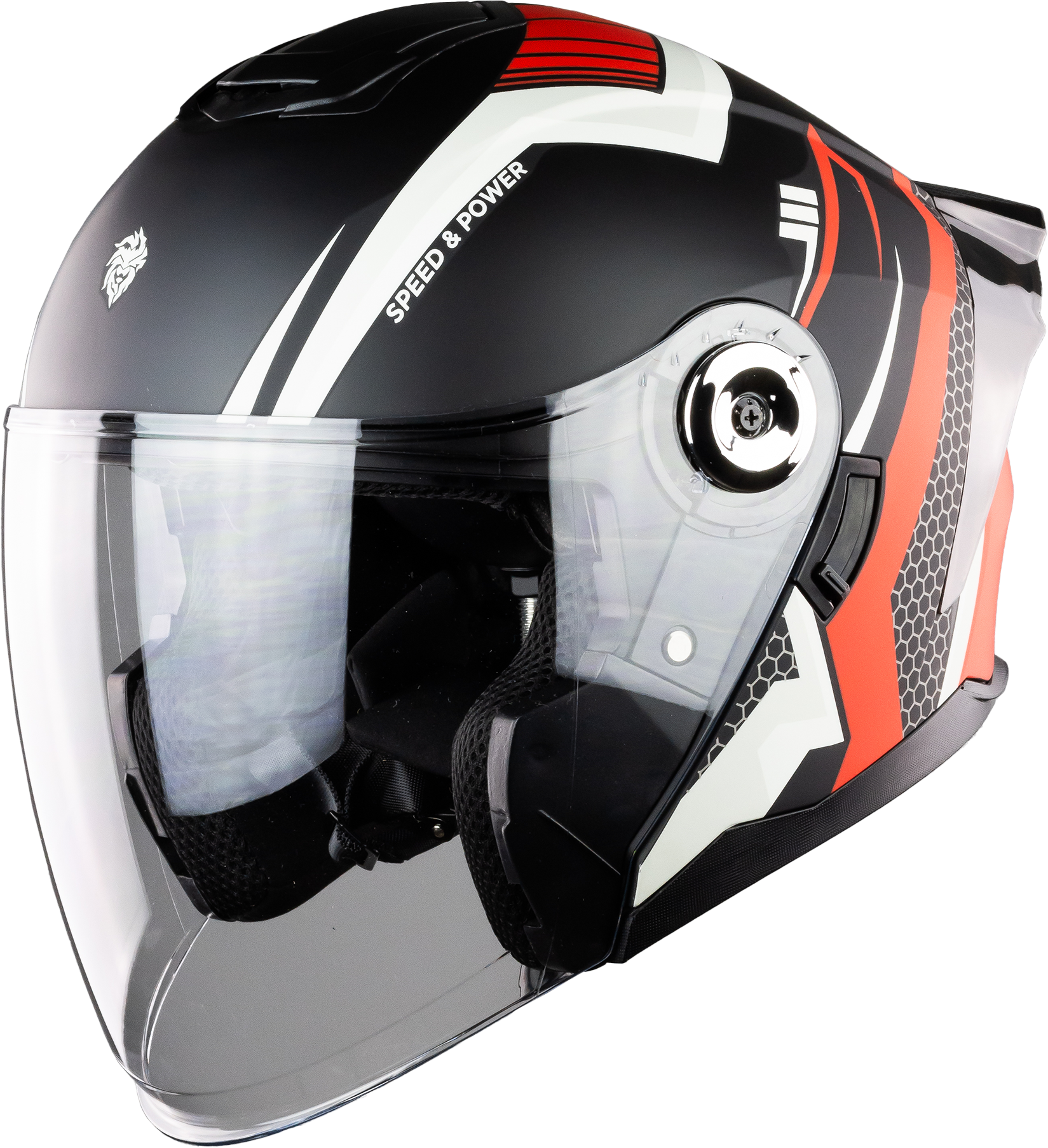 CASCO PHANTOM SPEED RED LED Cascos KOV + de motociclista