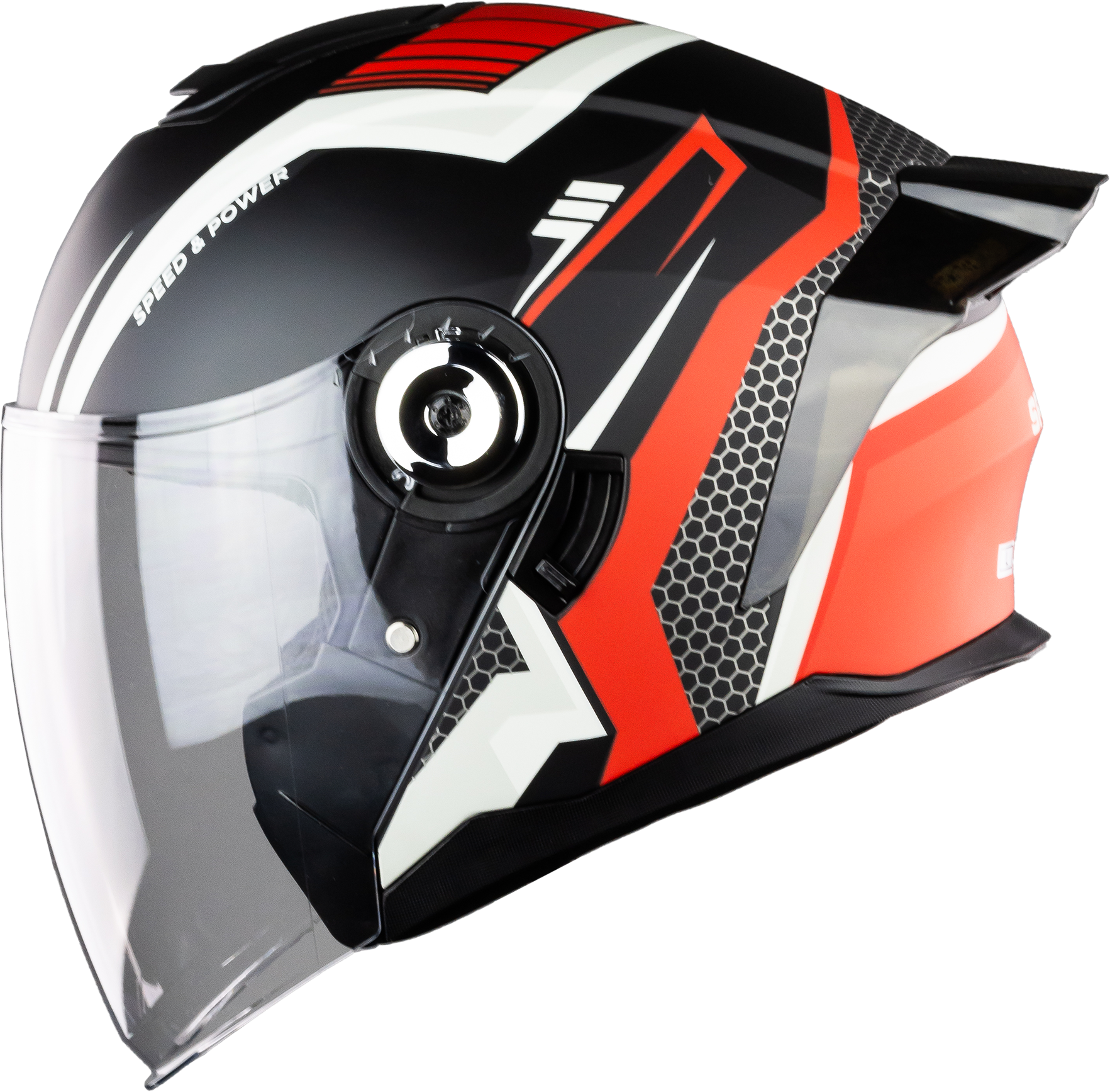 CASCO PHANTOM SPEED RED LED Cascos KOV + de motociclista