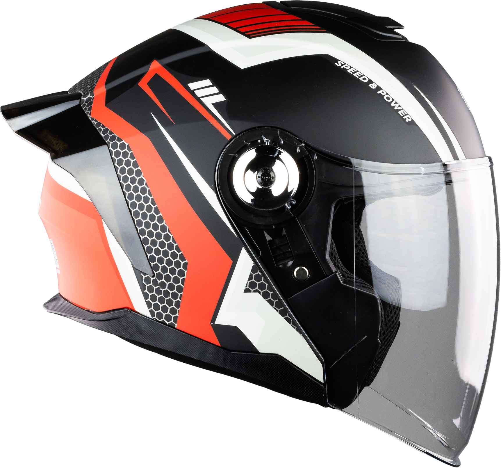 CASCO PHANTOM SPEED RED LED Cascos KOV + de motociclista