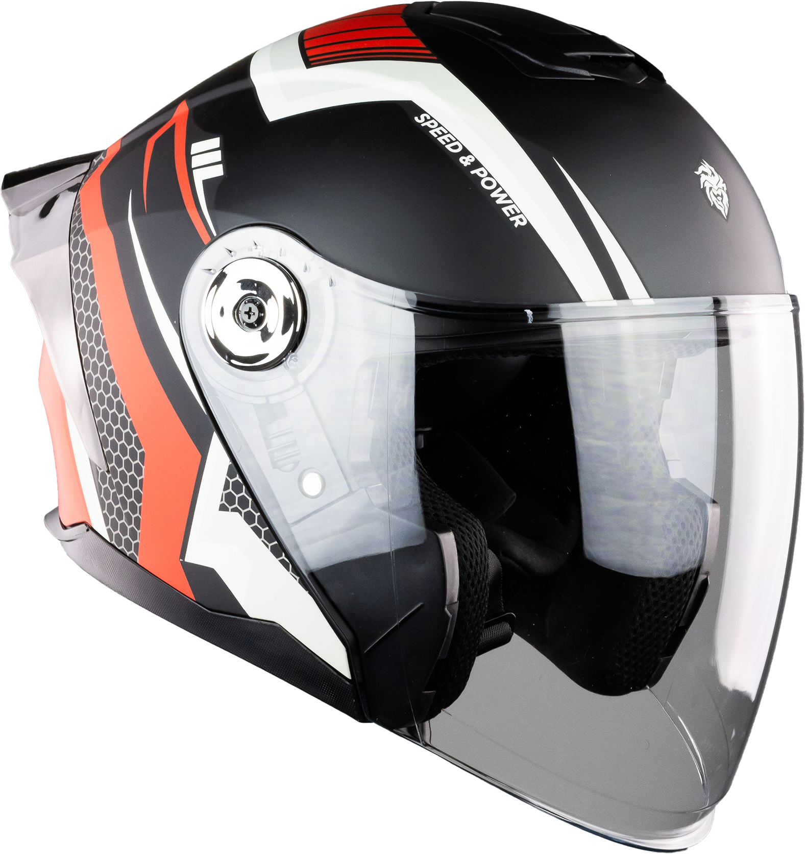 CASCO PHANTOM SPEED RED LED Cascos KOV + de motociclista
