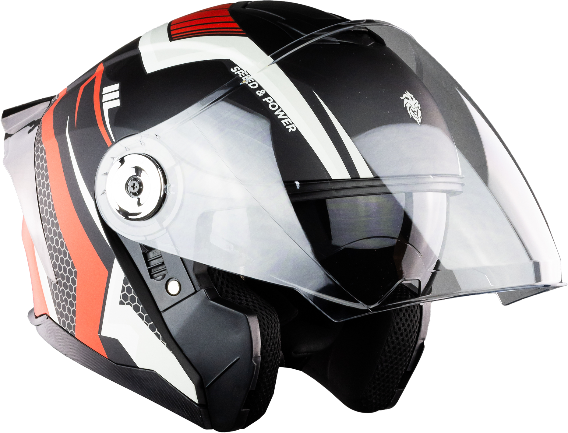CASCO PHANTOM SPEED RED LED Cascos KOV + de motociclista